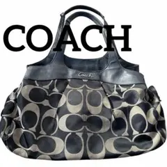 COACH コーチ A4 トートバッグ シグネチャー ロゴ金具 肩掛け