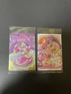 【未開封】アイカツ×プリパラ ウエハース 真中らぁら 大空あかり