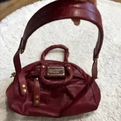 MARC BY MARC JACOBS レッド ショルダーバッグハンドバッグ