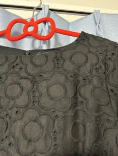 ✤MARY QUANT✤ディジー刺繍✤ブラックワンピース✤卒業式✤結婚式✤