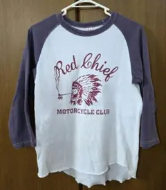 フラットヘッド　GLORY PARK レッドチーフ ラグラン　七分袖 36