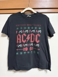 maunces AC/DC Tシャツ ブラック acdc