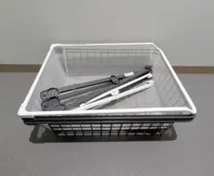 IKEA KOMPLEMENT メッシュバスケット 50x58cm 3個セット