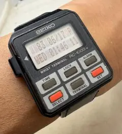 281/稼働 レア 84年 セイコー RC-1000 デジタル LCD 腕コンのサムネイル