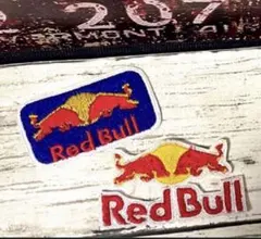 【2枚セット❣️】新品　レッドブル　アイロン　ワッペン