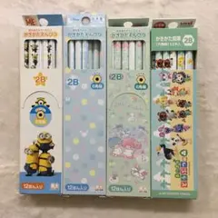 最終値下げ＊新品未使用＊ キャラクター鉛筆 2B 42本のサムネイル