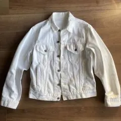 80s USA製 Levi’s 70506 ホワイトGジャンバレンシア工場777