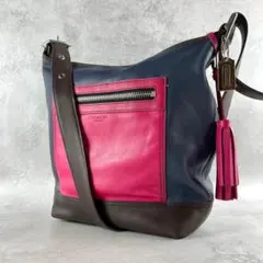 ✨美品✨コーチ　レガシー　ショルダーバッグ　肩かけ　カラーブロック