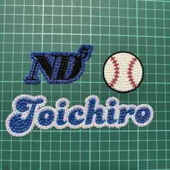 デコうちわ パーツ Joichiro 藤原丈一郎 青のサムネイル