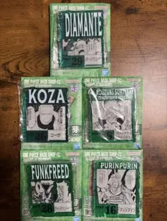 【未開封】ワンピースベースショップ アクリルブロックチャーム 5個セット