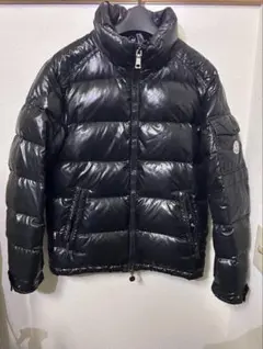 国内正規 MONCLER MAYA ダウンジャケット ブラック 人気モデル