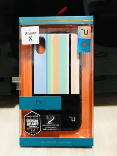 iPhone X【+U】Eric/ハイブリットケース iPhone X XS