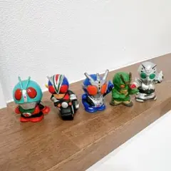 仮面ライダー　ソフビ　指人形　セット コレクション