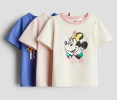 新品未使用＊ディズニーレトロタッチTシャツ3枚セット135~140cm値札なし