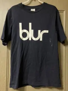 GU blur ブラー　Tシャツ　Mサイズ　ネイビー　※変色箇所あり