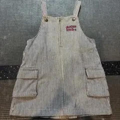 dog dept family ヒッコリー ジャンパースカート