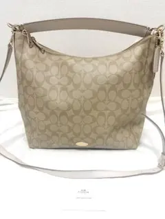美品COACH コーチ F34910 2Way ショルダーバッグ