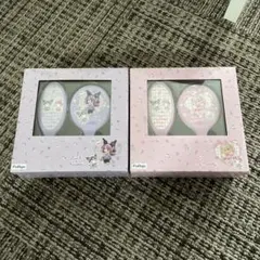 LiccA×My Melody Kuromi おめかしミラー&ブラシセット 2点