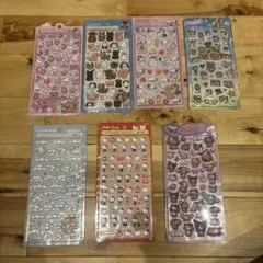 正規品ボンボンドロップシールうるちゅるまとめ売りサンリオ和柄オリジナルスヌーピー