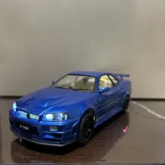 Nissan Skyline ER34 プラモデル アオシマ カスタム仕様 - メルカリ