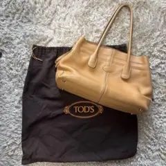 ★セール★ TOD's Dバッグ　トッズ　オレンジ　レザー