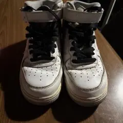 NIKE AIR FORCE 1 MID ホワイト ブラック