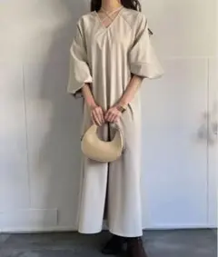 クロスリボンマーメイドワンピース