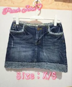 Peach John デニムミニスカート X/Sのサムネイル