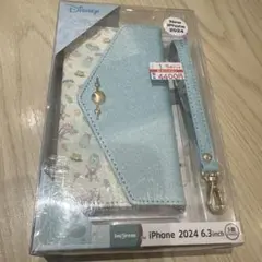 Disney ingrem iPhone 2024用手帳型ケース 6.3インチ