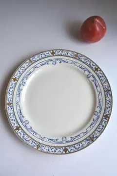 美品クレイユモントロー Colbert　コルベール皿　フランスアンティークのサムネイル