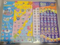 Tomogachi たまごっち　プチプチシール 4枚入り