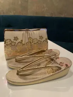 佐賀錦 和装バック草履セット