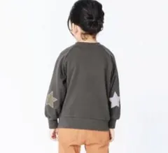 【プルイ様専用】BREEZE チャコール　スターパッチトレーナー　140