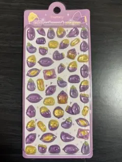 inamazy 3D embossed sticker エンボスステッカー　芋