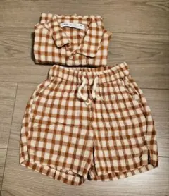 Misha & Puff らくがき柄シャツ ショートパンツ セット　2Y misha & puff】シャツパンツ セットアップ 2y 3y - メルカリ