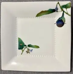 ノリタケ（Noritake）京香旬彩23cmスクエアプレート