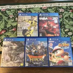 PS4 ゲームソフト 5本セット