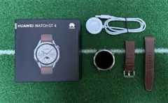 （中古）ファーウェイ HUAWEI WATCH GT 4, 46mm, ブラウン