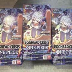 ONE PIECEカード EGGHEAD CRISIS 2BOX テープ付き - メルカリ