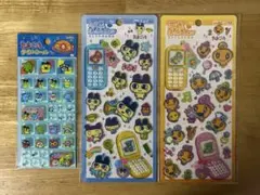 たまごっち 限定タイルシール 平成ハッピーフォン 3枚セット♡