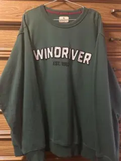 WINDRIVER グリーンスウェット EST. 1983