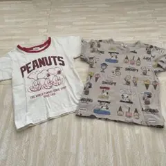 スヌーピー　Tシャツ　110センチ　２枚セット