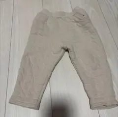 ベージュ 　長ズボン　クリーム色　白　綿100％