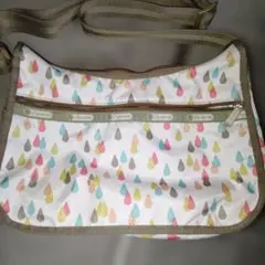 LeSportsac★ショルダーバッグ　クラシックホーボー　しずく柄