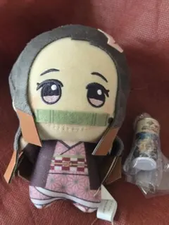 鬼滅の刃 ちびぐるみvol.1 竈門禰豆子　ダイドーコラボ缶ミニチュアチャーム付