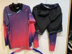 hummel 卓球ウェアセット（長袖・ショートパンツ・ロングパンツ）