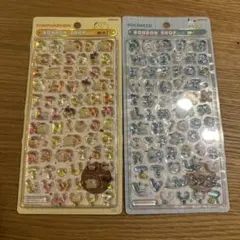 【正規品】ボンボンドロップシール2枚セット　サンリオ文字