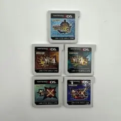 ニンテンドー3DS モンスターハンター 5本セット