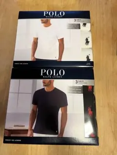 POLO RALPH LAUREN slim fit t XS 白黒2色