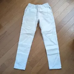 URBAN RESEARCH DOORS ホワイトカジュアルパンツ S